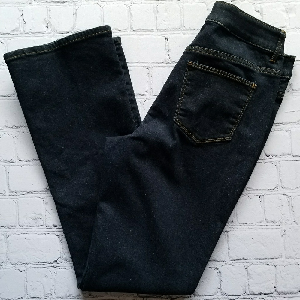 Chicos Platinum Barely Boot Jeans Sz 0 Regular